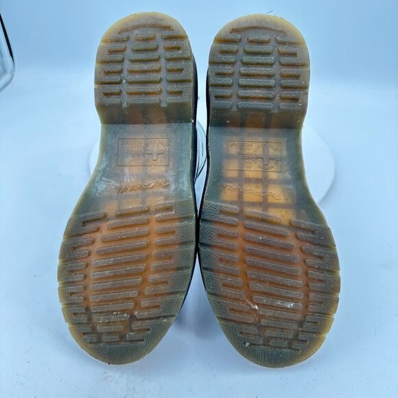 Dr. Martens Women Size 6 11821 Black Shiny Patent Leather 8 Hole Combat Boot - Picture 8 of 11